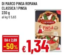Famila Di marco pinsa romana classica 1 pinsa offerta