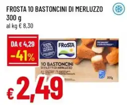 Famila Frosta 10 bastoncini di merluzzo offerta