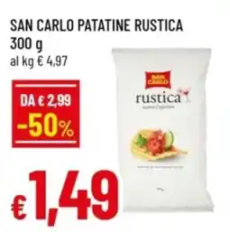 Famila San carlo patatine rustica offerta