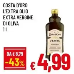 Famila Costa d'oro l'extra olio extra vergine di oliva offerta