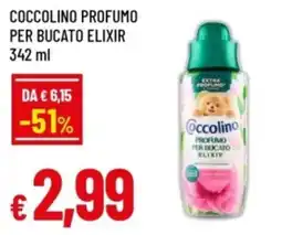 Famila Coccolino profumo per bucato elixir offerta