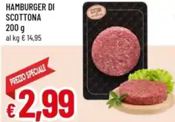 Famila Hamburger di scottona offerta