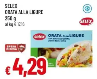 Famila Selex orata alla ligure offerta