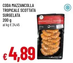 Famila Coda mazzancolla tropicale scottata surgelata offerta