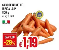 Famila Carote novelle ispica i.g.p offerta