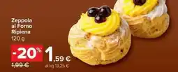 Carrefour Market Zeppola al Forno Ripiena offerta
