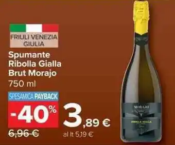 Spumante Ribolla Gialla Brut Morajo
