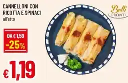 Famila Cannelloni con ricotta e spinaci offerta