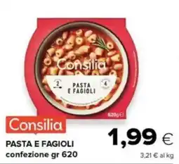 Oasi Consilia pasta e fagioli offerta