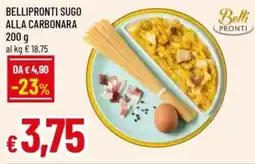 Famila Bellipronti sugo alla carbonara offerta