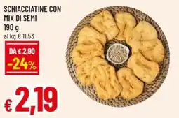 Famila Schiacciatine con mix di semi offerta