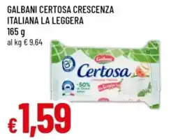 Famila Galbani certosa crescenza italiana la leggera offerta