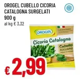 Famila Orogel cubello cicoria catalogna surgelati offerta