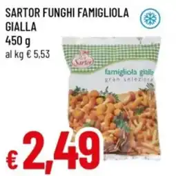 Famila Sartor funghi famigliola gialla offerta