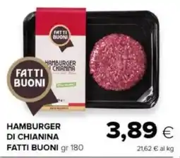 Oasi Hamburger di chianina FATTI BUONI offerta