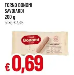 Famila Forno bonomi savoiardi offerta