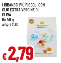 Famila I bibanesi più piccoli con olio extra vergine di oliva offerta
