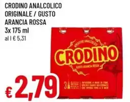 Famila Crodino analcolico originale / gusto arancia rossa offerta