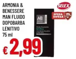 Famila Armonia & benessere man fluido dopobarba lenitivo offerta