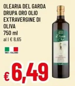 Famila Olearia del garda drupa oro olio extravergine di oliva offerta