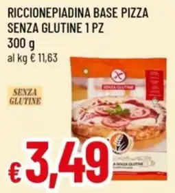 Famila Riccionepiadina base pizza senza glutine offerta