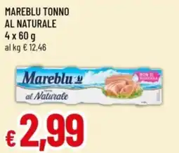 Famila Mareblu tonno al naturale offerta