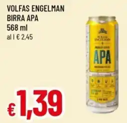 Famila Volfas engelman birra apa offerta