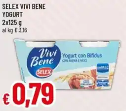 Famila Selex vivi bene yogurt offerta