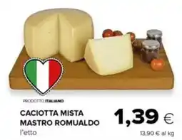 Oasi Caciotta mista mastro romualdo offerta
