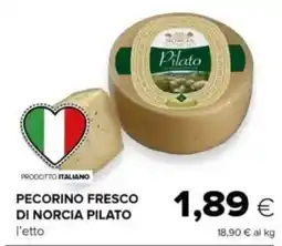 Oasi Pecorino fresco di norcia pilato offerta