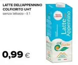 Oasi Latte dell'appennino colfiorito uht senza lattosio offerta