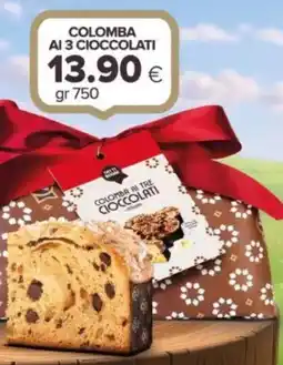 Oasi Fatti buoni colomba ai 3 cioccolati offerta