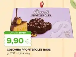 Oasi Colomba profiteroles BAULI offerta