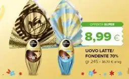 Oasi Perugina uovo latte/ fondente 70% offerta