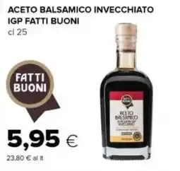 Oasi Aceto balsamico invecchiato igp FATTI BUONI offerta