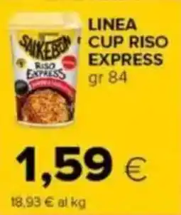 Oasi Saikebon linea cup riso express offerta