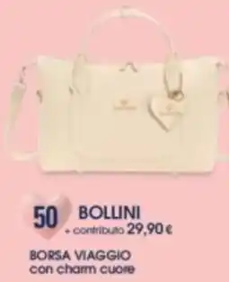 Famila Borsa viaggio con charm cuore offerta