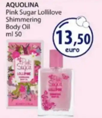 AQUOLINA Pink Sugar Lollilove Shimmering Body Oil
