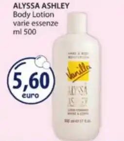 Acqua & Sapone ALYSSA ASHLEY Body Lotion offerta