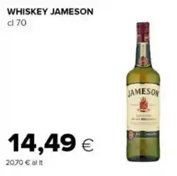 Oasi Whiskey JAMESON offerta