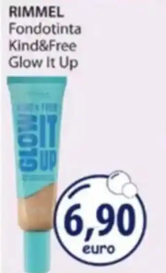 Acqua & Sapone RIMMEL Fondotinta Kind&Free Glow It Up offerta