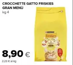 Oasi Crocchette gatto friskies gran menù offerta