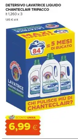 Oasi Detersivo lavatrice liquido chanteclair tripacco offerta