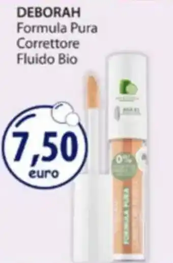 Acqua & Sapone DEBORAH Formula Pura Correttore Fluido Bio offerta
