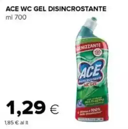 Oasi Ace wc gel disincrostante offerta