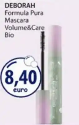 Acqua & Sapone DEBORAH Formula Pura Mascara Volume&Care Bio offerta