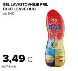 Oasi Gel lavastoviglie pril excellence duo offerta