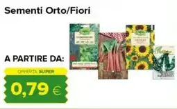 Oasi Sementi Orto/Fiori offerta
