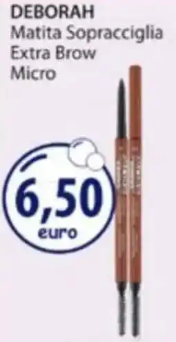 Acqua & Sapone DEBORAH Matita Sopracciglia Extra Brow Micro offerta