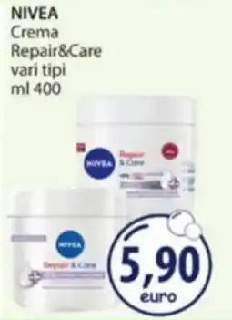 Acqua & Sapone NIVEA Crema Repair&Care offerta